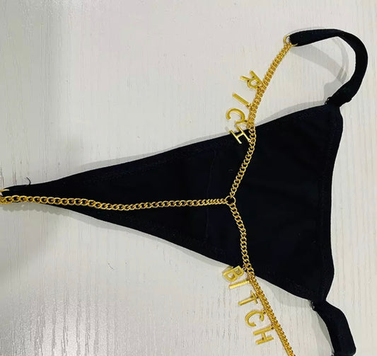 Custom Thong with Name