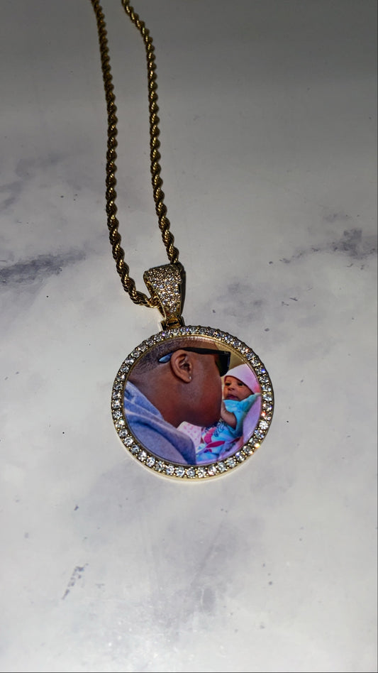 Luxe Photo Pendant- Small